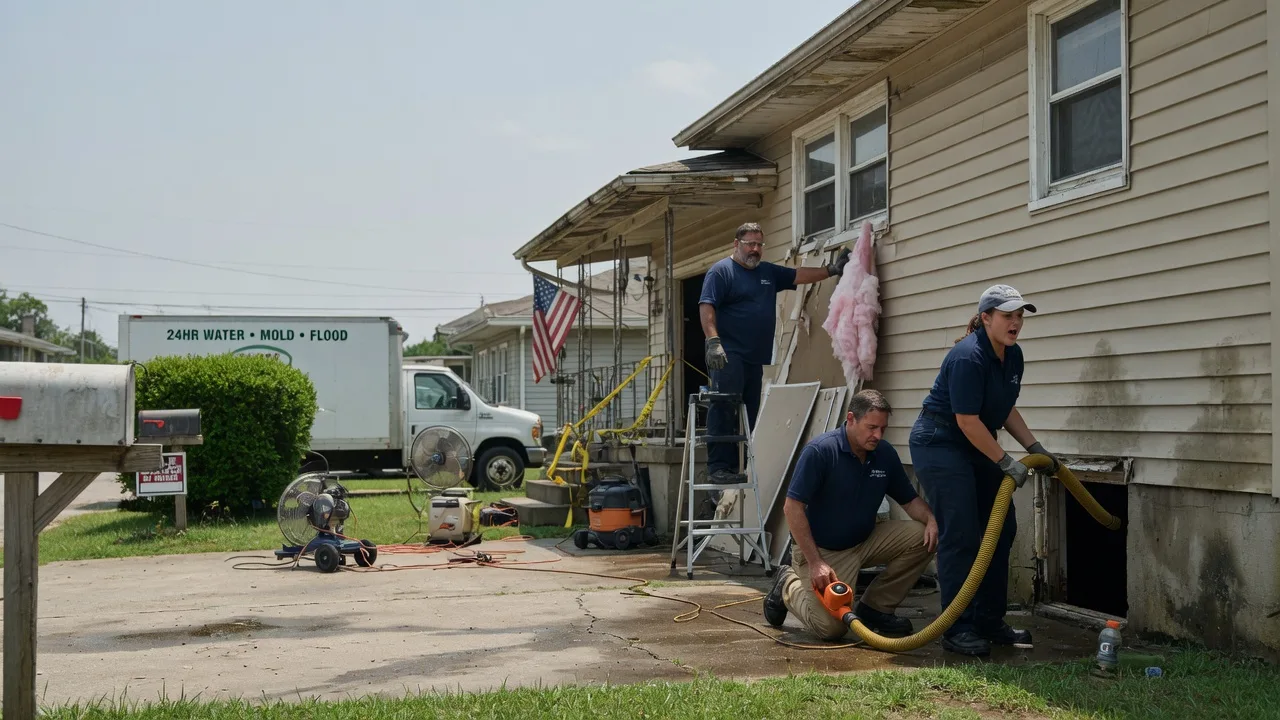 Water Damage Repair in Groveland, IL near me